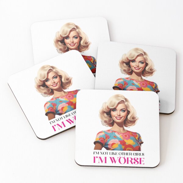 Aperçu de l'œuvre Je ne suis pas comme les autres filles, je suis pire créée et vendue par ArtFusion-Shop.