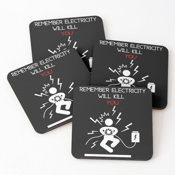Item preview, Recuerda que la electricidad te matará designed and sold by garridog.