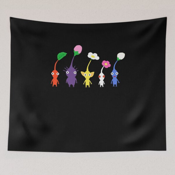 Item preview, cute pikmin pattern blue Classic designed and sold by Dandreraz.