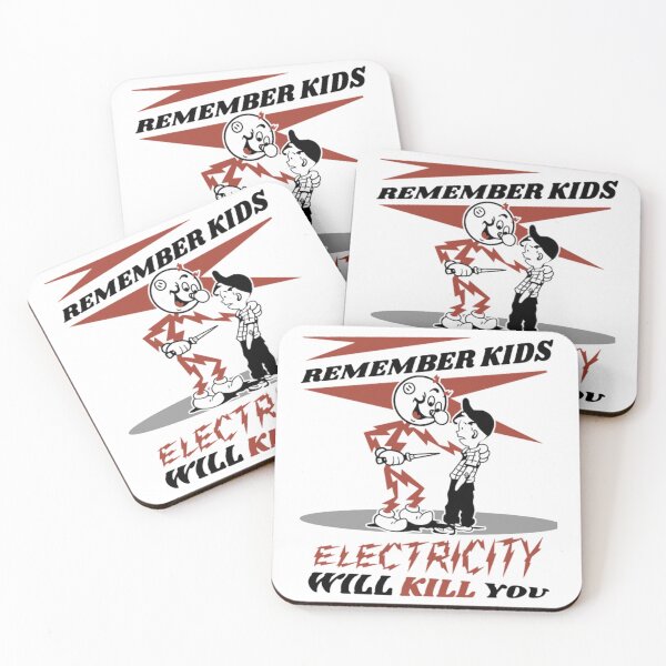 Item preview, Remember Kids Electricity Will Kill You   designed and sold by garridog.