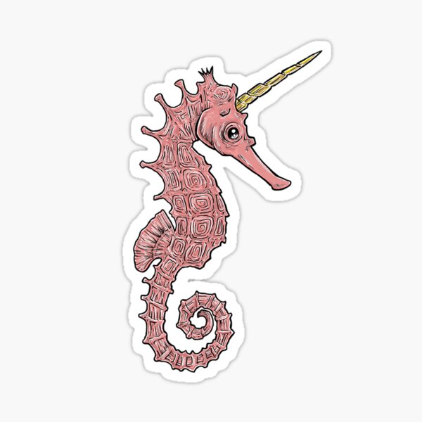 Sea Unicorn Sticker