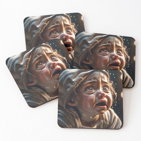Item preview, Tender Tears of Innocence: Captivating Cuteness in Every Cry designed and sold by Ashidre.
