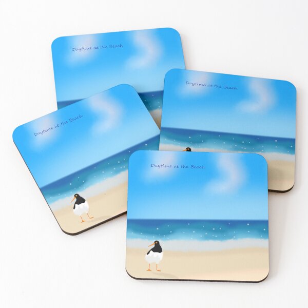 Item preview, Oystercatcher on a Beach at Day designed and sold by LakelandDrawing.