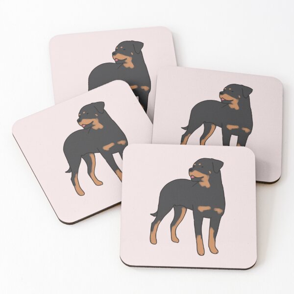 Item preview, Cartoon rottweiler dog  designed and sold by Mayarart.