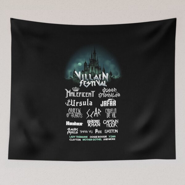 Item preview, Villain Festival - Funny Rock Metal designed and sold by BlancaVidal.