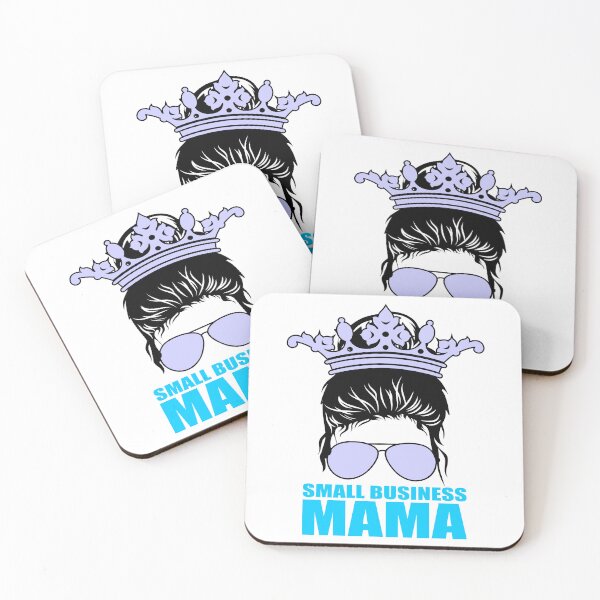 Item preview, Small Business Mama - T-shirt Design - Sticker Redbubble designed and sold by bluehatgraphics.