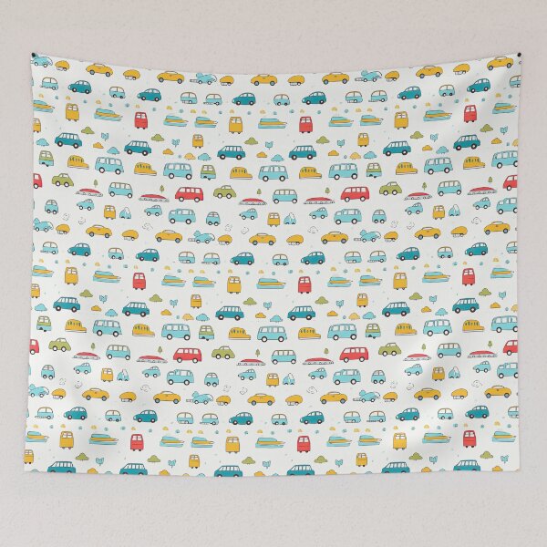 Item preview, cute car seamless designed and sold by NatthyDesign.