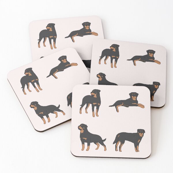 Item preview, rottweiler illustration pack  designed and sold by Mayarart.