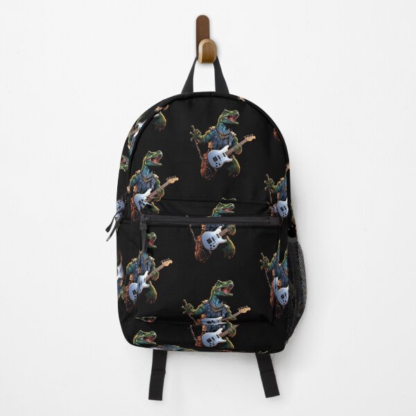 Item preview, Dinosaur Playing Guitar Dino designed and sold by ArtFromBeyond.