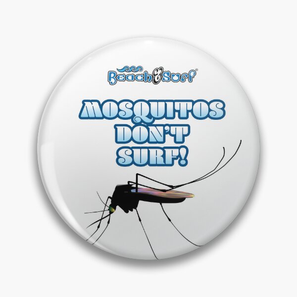 Item preview, Many 'Mosquitos Don't Surf' Design Items - Beach Surfing Print - Beach & Surf designed and sold by Billers Art.