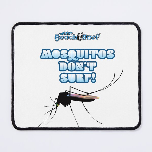 Item preview, Many 'Mosquitos Don't Surf' Design Items - Beach Surfing Print - Beach & Surf designed and sold by Billers Art.