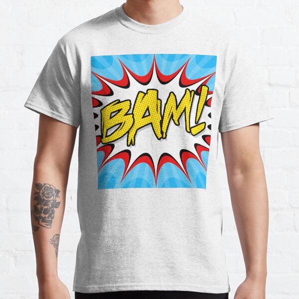"BAM!" Pop Art Poster Classic T-Shirt