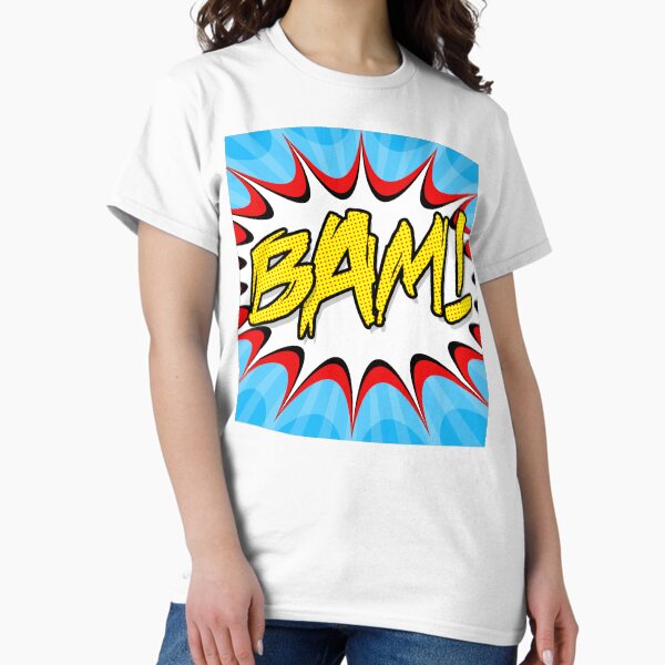 "BAM!" Pop Art Poster Classic T-Shirt