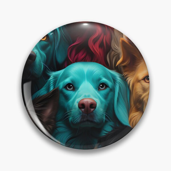 Item preview, Abstract Hypnotic illusion of Dogs designed and sold by mydoglove.