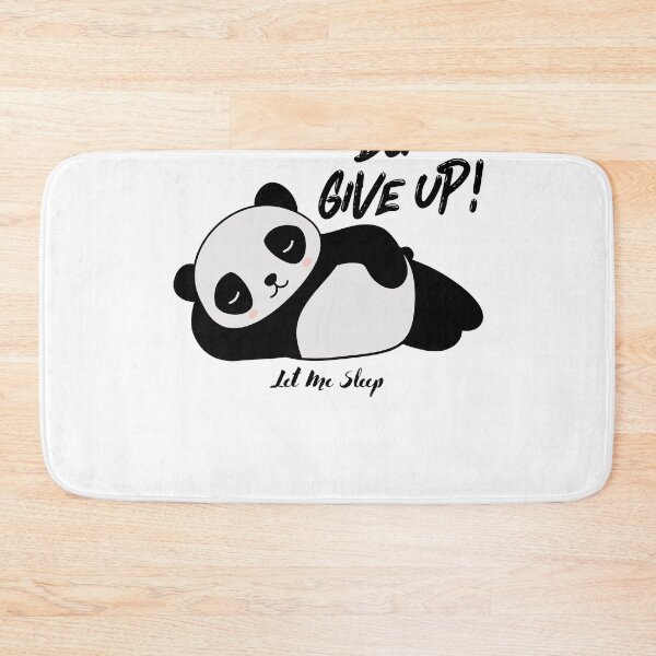 Item preview, panda don't give up  designed and sold by irosh madushan.