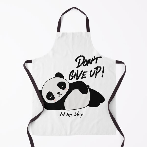Item preview, panda don't give up designed and sold by irosh madushan.
