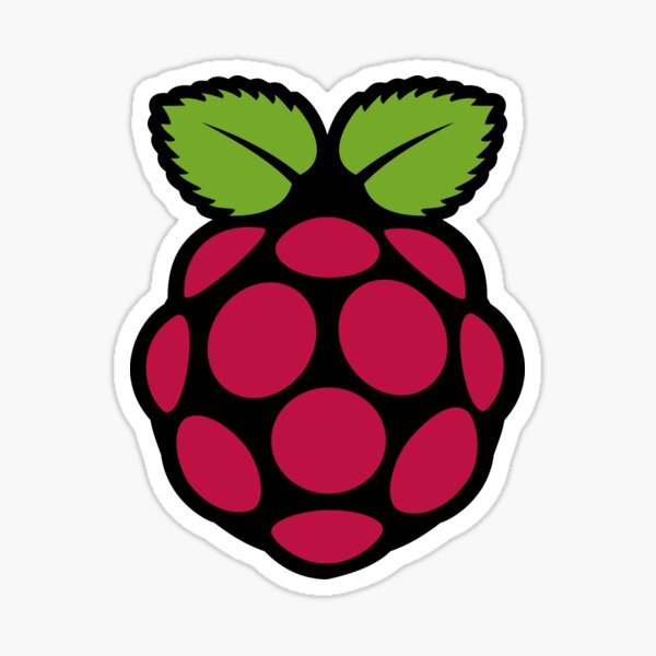 Fruity Raspberry Pi Sticker