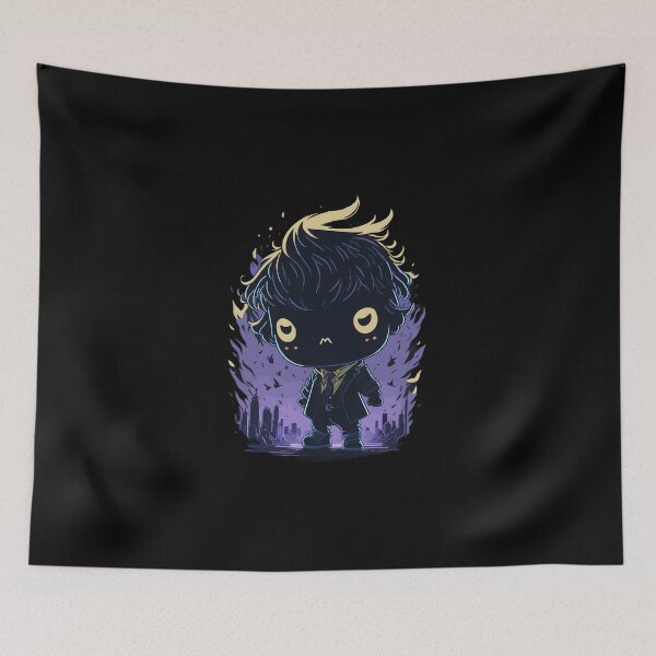 Item preview, Ghost Chibi in Tokyo Night designed and sold by keelykuritz.