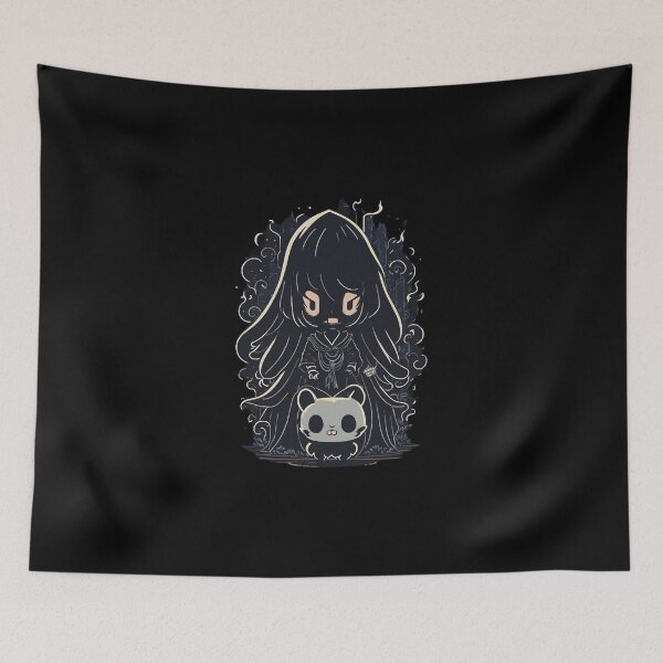 Item preview, Ghost Chibi in Tokyo Night designed and sold by keelykuritz.