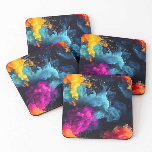 Item preview, Bomba de humo de tinta colorida en agua designed and sold by CraftCartelArt.