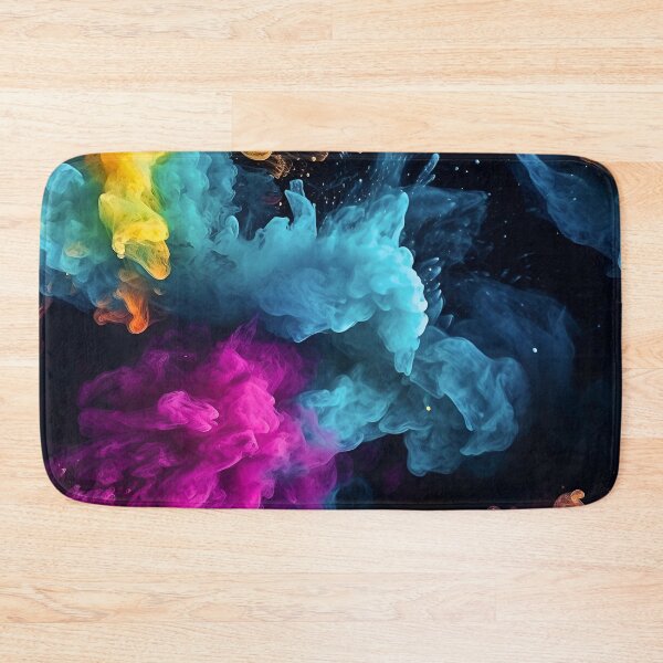 Item preview, Colorful Ink Smoke Bomb in Water designed and sold by CraftCartelArt.