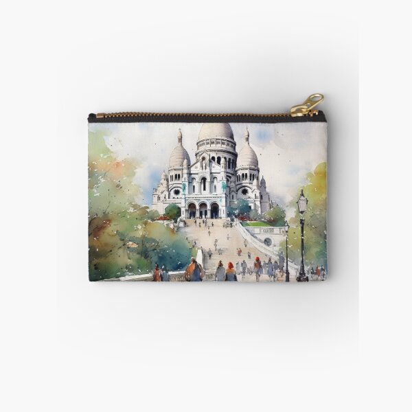 Item preview, A Watercolor Design of the Sacré Coeur - Paris - France designed and sold by Sketch-Shack.