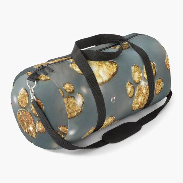 Item preview, Golden Glitter Dog Pawprints designed and sold by BellaRosie Emporium.