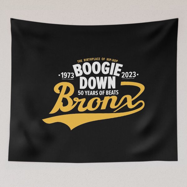 Item preview, Boogie Down Bronx lettering - 50 years of hip hop designed and sold by Boogosh.