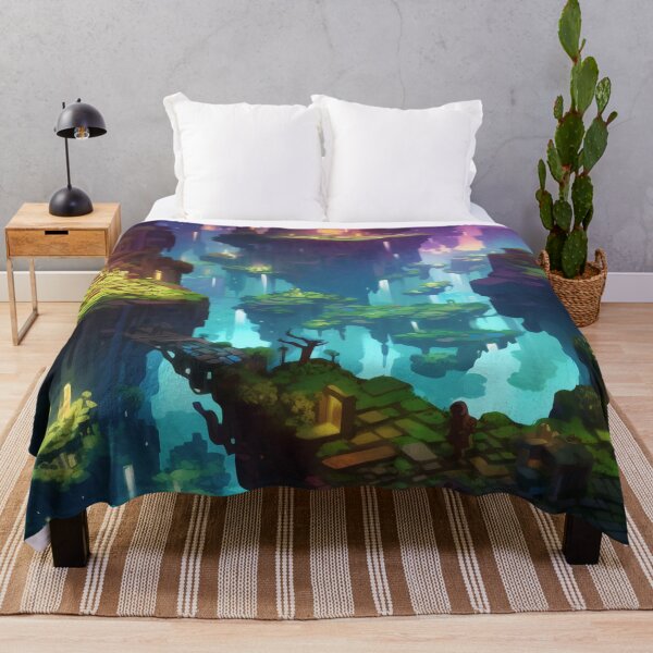 Item preview, Enchanted Labyrinth: A Dreamy 3D Isometric Floating Island Maze designed and sold by oanaunciuleanu.