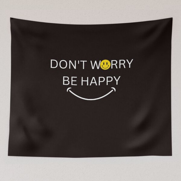 Item preview, DONT WORRY BE HAPPY CLASSIC  T SHIRT designed and sold by sangram9337.