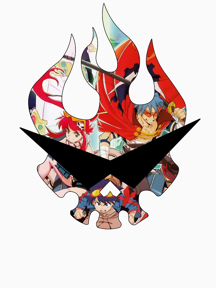 Tengen Toppa Gurren Lagann Essential T-Shirt for Sale by cameroncron