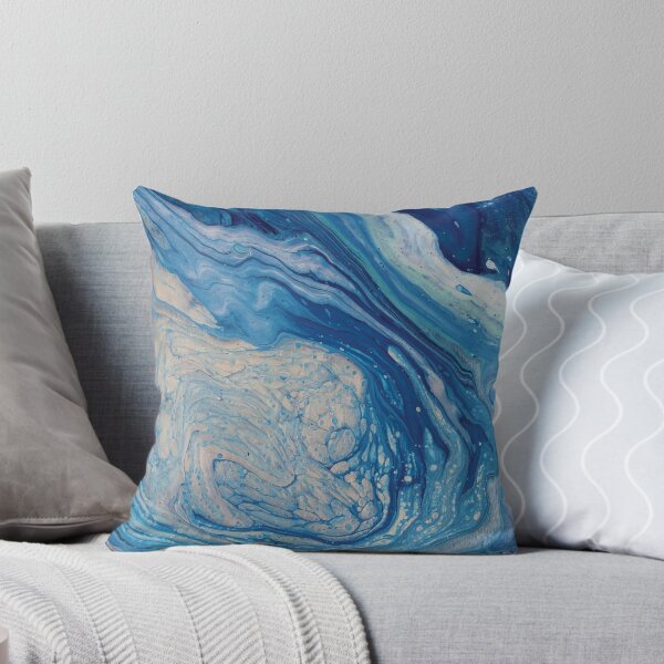 Artikelvorschau, Blauer und silberner Acrylguss entworfen und verkauft von JasperVentures.