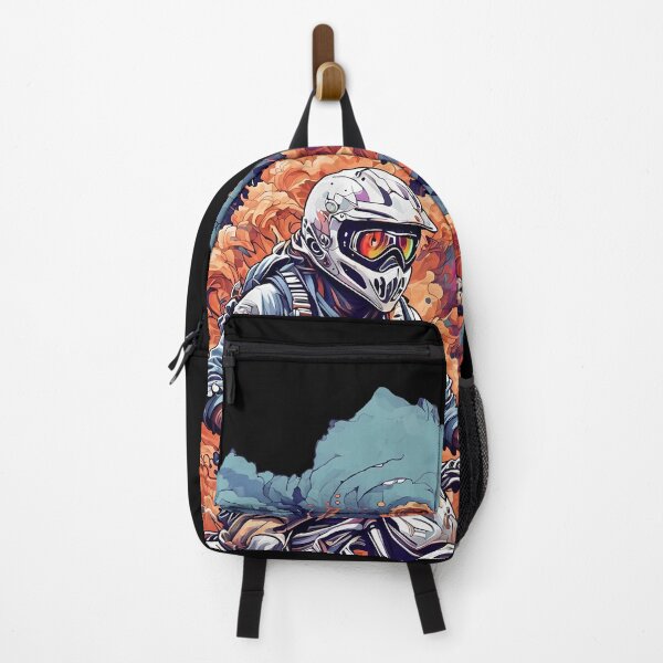 Item preview, Motocross Moto Trippy Acid Wave Honda XR Melted Fox Racing designed and sold by wojysmokes.