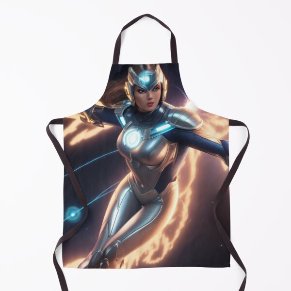 Item preview, female retro superhero designed and sold by mikaws.