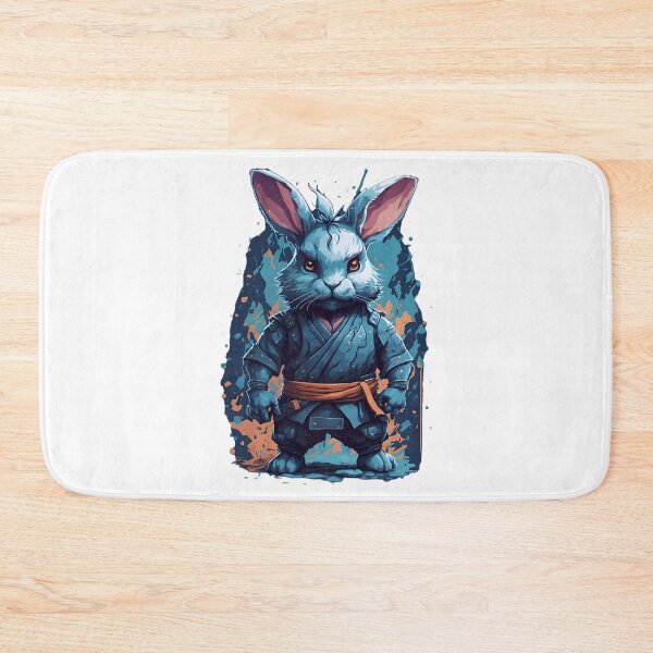 Item preview, rabbit ninja imperial warrior 4 designed and sold by RabbitPrints.