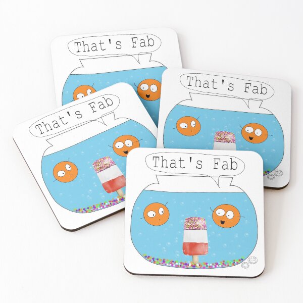 Item preview, That's Fab. Life in a Fishbowl designed and sold by carahodgsonart.