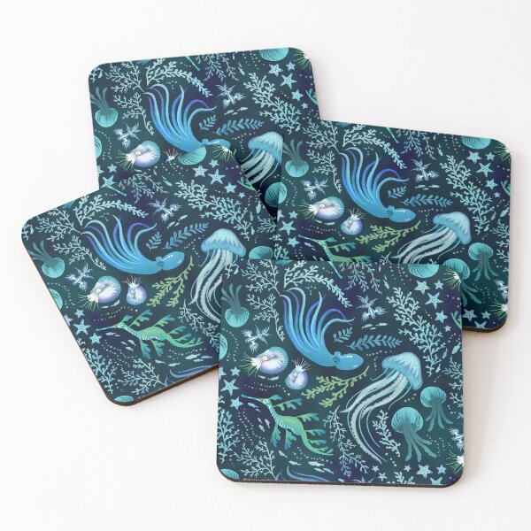 Item preview, Ocean Beauty teal and blue designed and sold by adenaJ.