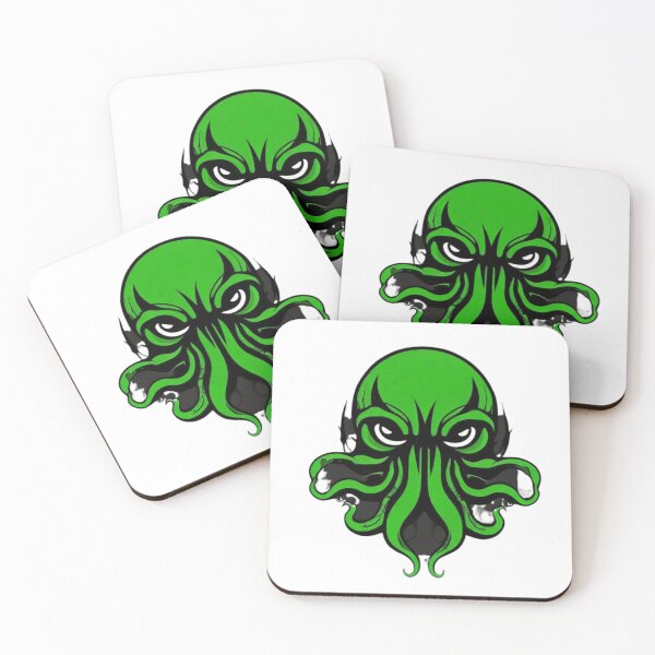 Item preview, Enchanting Emerald Octo: Kawaii Sea Creature Art designed and sold by irosh madushan.
