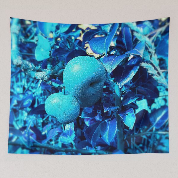 Item preview, blue apples from the orchard designed and sold by Gabriel BOCQUAIRE.