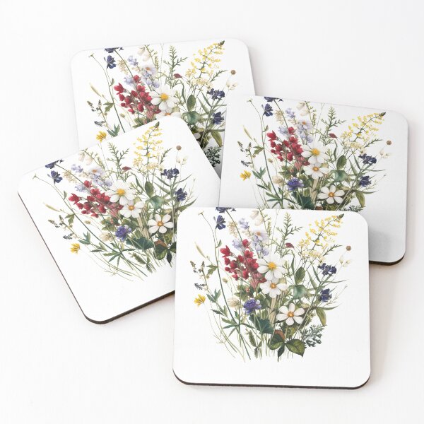 Item preview, Wild Flowers Botanical Flower Nature designed and sold by ArtFromBeyond.
