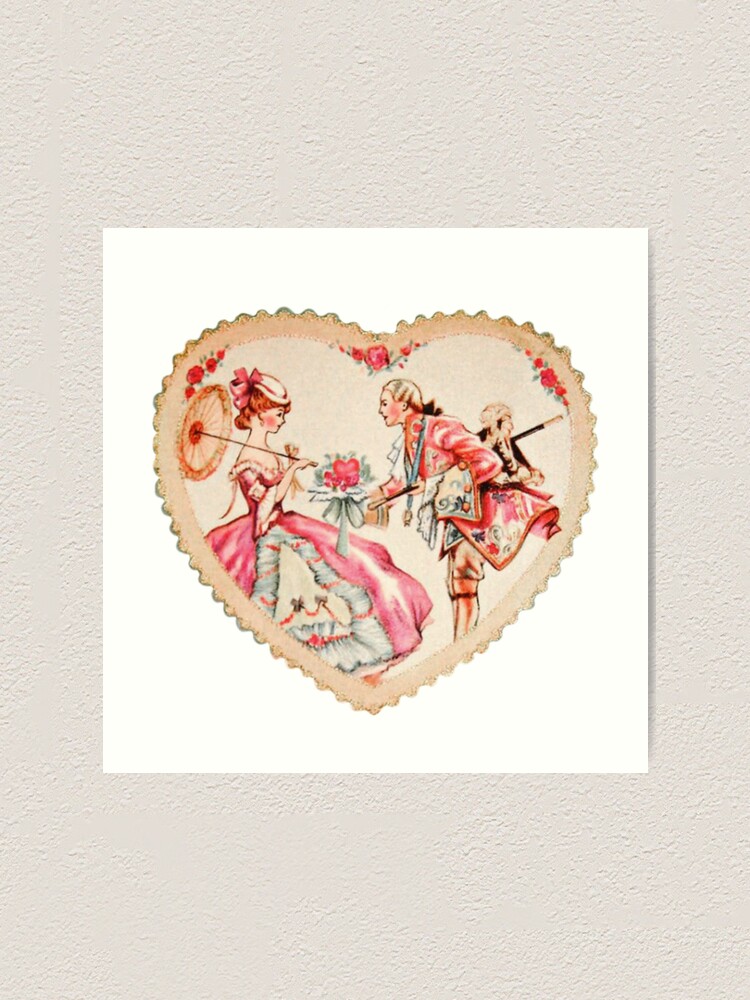 BCLOSE Coquette Room Decor 12 inch Pink Heart Vintage Wall Clock Flower Wall