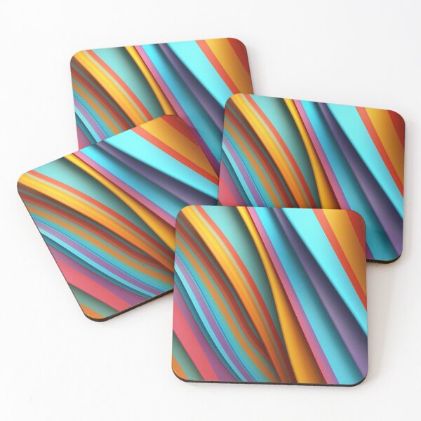 Item preview, Photorealistic Background with Colorful Stripes designed and sold by InkDazzle.
