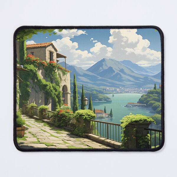 Item preview, Anime Amazing Italy Street | A Vibrant and Charming Piece of Art for Your Home designed and sold by samuelpinzon.