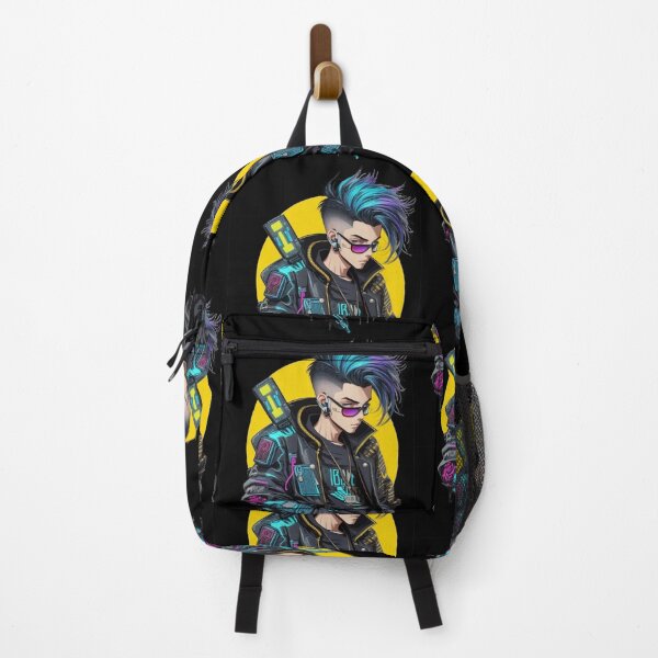 Item preview, Cyberpunk Boy in Neon Colors designed and sold by KeshaEls.