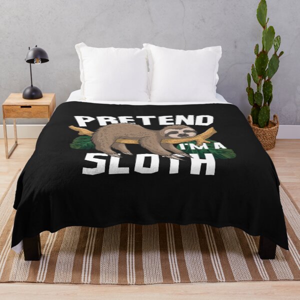 Item preview, lazy sloth sleep - Pretend I'm sloth Funny designed and sold by CoolFuture.