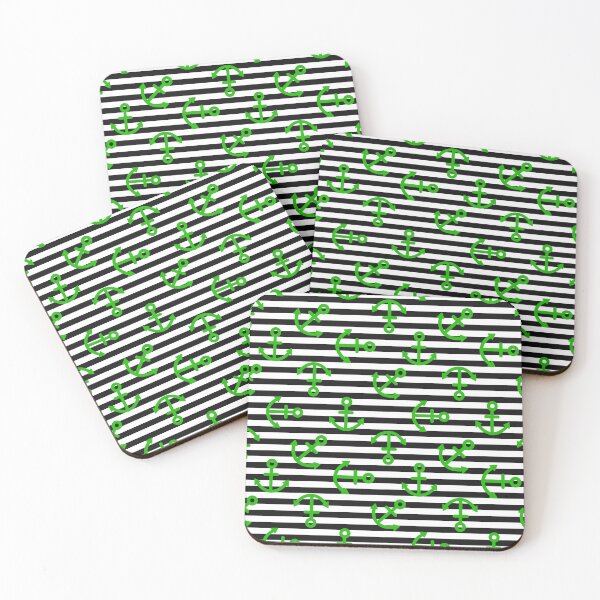Item preview, Anchors on Stripes designed and sold by Zeewind.