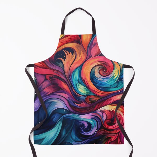 Item preview, Colorful Spiraling Flames Pattern designed and sold by Nabucodonoshop.