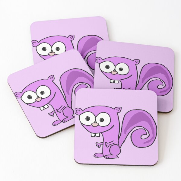 Item preview, Funny Purple Squirrel Perfect Job Candidate Cartoon designed and sold by Nature's Fancy.