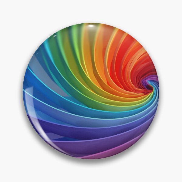 Item preview, Rainbow Colors Swirl - Abstract Elegance designed and sold by InkDazzle.
