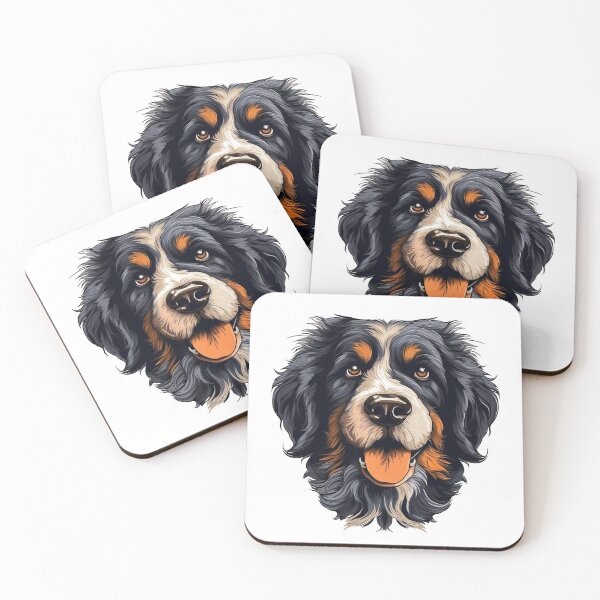 Item preview, Realistic Bernedooldle Dog Breed Art designed and sold by InkedFlorist.